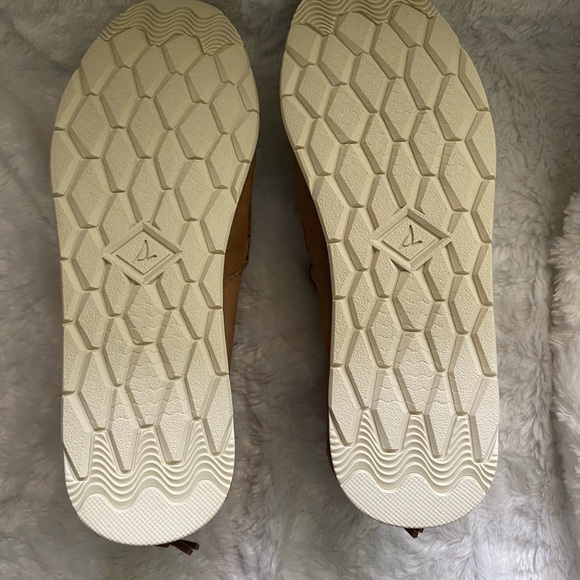 NEW mens suede tan Sperry Moc-Slider size 10.5m - Picture 4 of 5